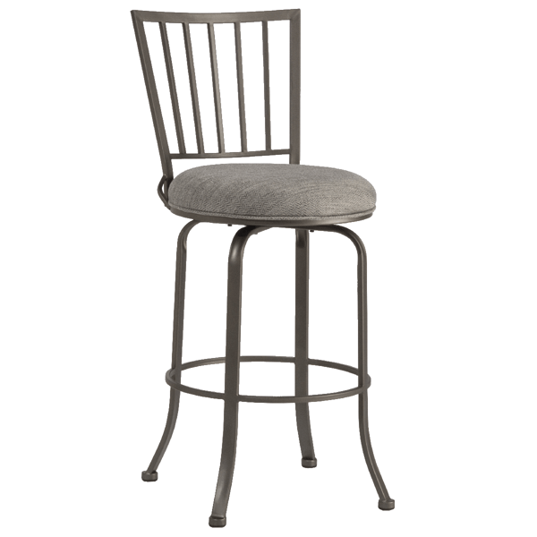 HH2 Home Lynx Metal Commercial Grade Bar Height Swivel Stool