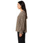 Petite Zac & Rachel Smocked Poet Sleeve Rib Knit Sweater - image 3