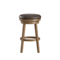 HH2 Home Raine Wood Backless Adjustable Height Swivel Stool - image 3