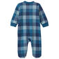 Baby Boy (NB-9M) Carter''s® Bear Plaid Zip Sleep & Play Pajamas - image 2
