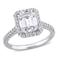 Gemstone Classics(tm) 10kt. White Gold 2 7/8ctw. Moissanite Ring - image 1