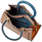 Adrienne Vittadini Pebble & Suede Satchel - image 4
