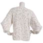 Petite Architect&#174; Long Sleeve Crew Neck Confetti Chenille Sweater - image 3