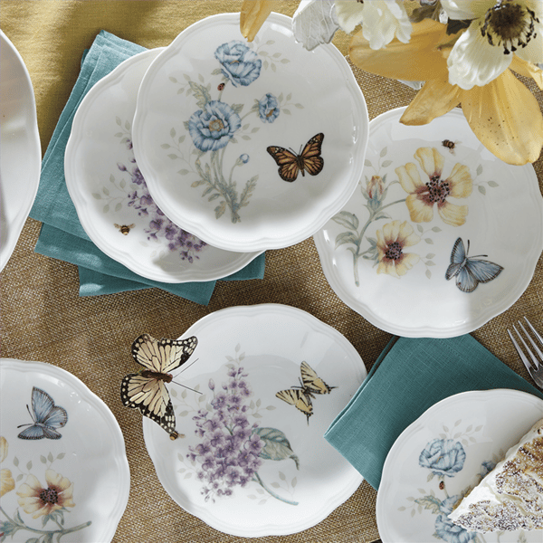 Lenox® Butterfly Meadow® 6pc. Tidbit Plate Set