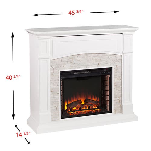 Southern Enterprises Electric Media Fireplace