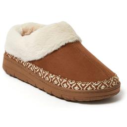 Womens Dearfoams(R) Gabriella Microsuede Clog Slippers