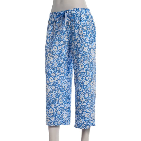 Petites MUK LUKS® Garden Cloud Knit Capri Pajama Pants
