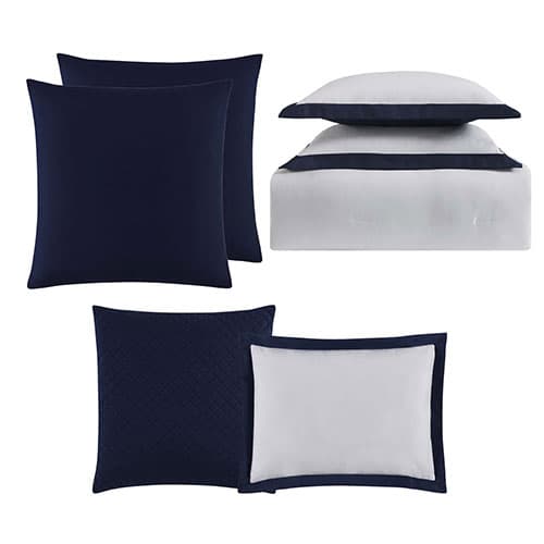 Truly Soft Everyday Hotel Border 7pc. Comforter Set