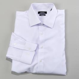 Mens Versa Slim Fit Stretch Dress Shirt - White