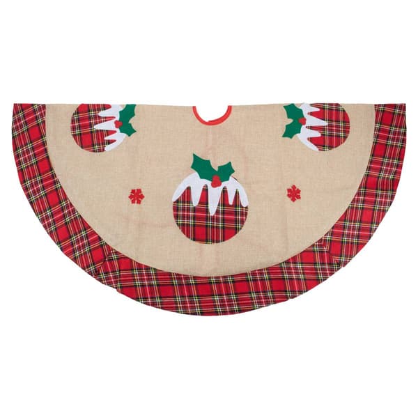 Northlight Seasonal 36in. Plaid Christmas Tree Skirt - image 