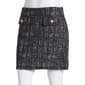 Juniors Joe B. Tweed Knit Mini Skirt - image 1
