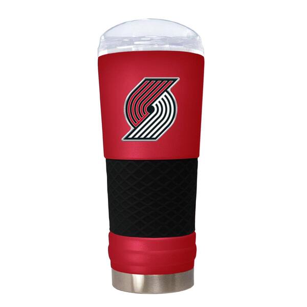 NBA Portland Trail Blazers DRAFT Powdered Coated Steel Tumbler - image 