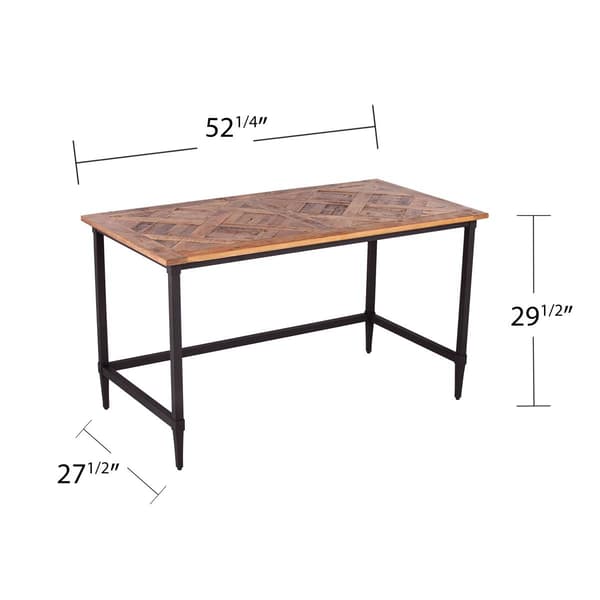 Southern Enterprises Lawrenny Reclaimed Wood Desk