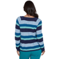 Womens Hearts of Palm Autumn Breeze Long Sleeve Tie Hem Sweater - image 2