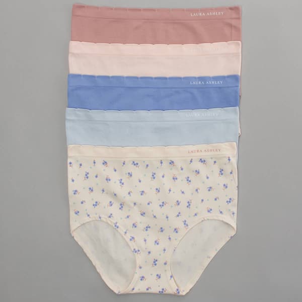 Plus Size Laura Ashley 5pk Brief Panties - LS1419-5PKC