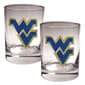 NCAA West Virginia Mountaineers Rocks Glass Set - image 1