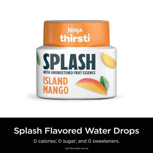 Ninja&#174; Thirsti SPLASH Unsweetened Island Mango Water Drops