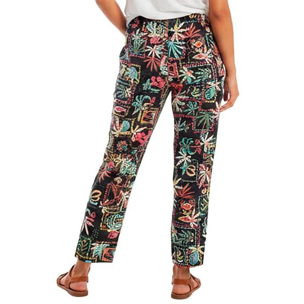 Womens Robert Louis Pull On Coastal Wide Leg Drawstring Pants