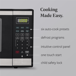 Farberware® 1.1 cu. ft. Black 1000 Watt Countertop Microwave Oven