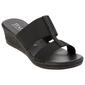 Womens Italian Shoemakers Waze Wedge Espadrilles Slide Sandals - image 1