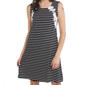 Womens Lennie Sleeveless Stripe Shift Dress - image 3