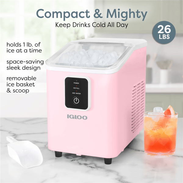 Igloo 26lb. Self Cleaning Ice Maker