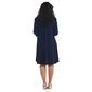 Womens NY Collection Drape Jacket Lace Overlay Dress - image 2