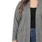 Plus Size NY Collection Long Sleeve Brushed Cardigan - image 4