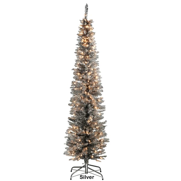 National Tree 6ft. Tinsel Christmas Tree