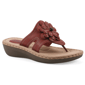 Womens Cliffs by White Mountain Cashlyn Wedge Thong Sandals - image 1