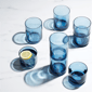 Lenox® Tuscany Classics Stackable Blue Tall Glasses - Set of 4 - image 5