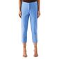 Womens Rafaella&#40;R&#41; Satin Twill Capri Pants with Grommet Detail - image 1
