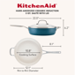 KitchenAid Hard-Anodized Ceramic Induction 5qt. Saute Pan w/ Lid - image 2