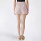 Juniors Wallflower Linen Elastic Waist Eyelet Hem Shorts - image 2
