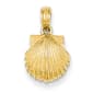Gold Classics&#40;tm&#41; 14kt. Scallop Shell Pendant - image 1