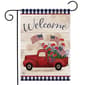 Stars & Stripes Truck Garden Flag - image 1