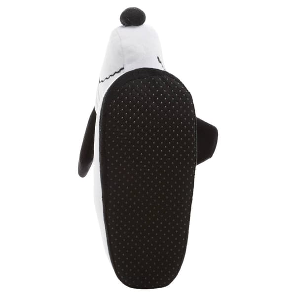 Womens Fuzzy Babba Snoopy Plush 3D Head Slippers