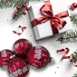 Northlight 4ct. Snowy City Christmas Glass Ball Ornaments - image 3