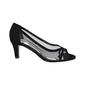 Womens Easy Street Picaboo Suede Peep Toe Pumps - image 2