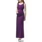 Womens Glow & Grow&#174; Button Accent Maternity Maxi Dress - image 4