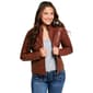 Juniors Snobbish Cara Vegan Leather Moto Jacket - image 1