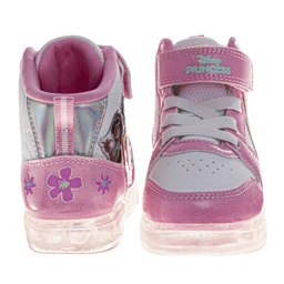 Toddler Girls Disney™ Princess Light Up High-Top Fashion Sneakers
