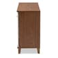 Baxton Studio Coolidge 8 Shelf Wood Shoe Storage Cabinet - image 4
