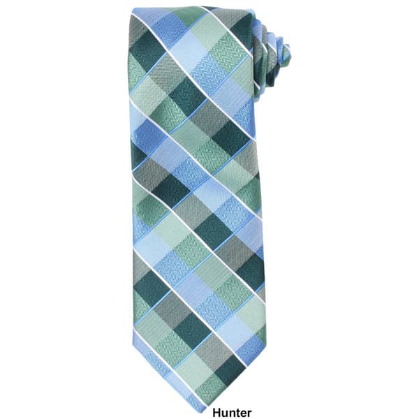 Mens John Henry® Brooklyn Plaid Tie