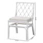bali & pari Carwyn Bohemian White Rattan Dining Chair - image 10