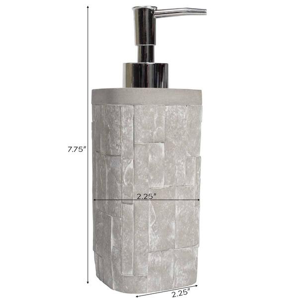 Sweet Home Collection Avalon Lotion Pump/Soap Dispenser