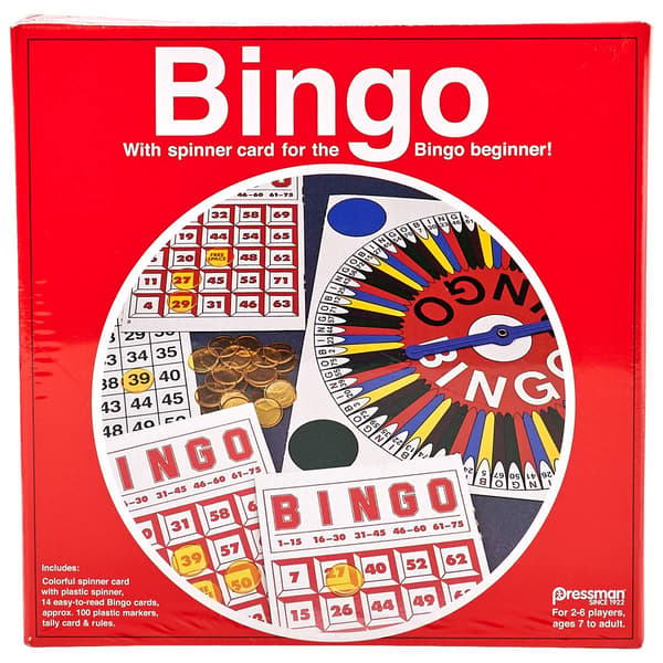 Pressman Bingo with Spinner - image 