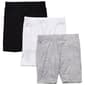 Girls (7-16) Star Ride(R) 3pk. Marled/Solid Bike Shorts - image 1