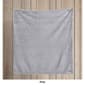 Eddie Bauer Ribbed Texture Stripe Solid Fleece Reversible Throw - image 7