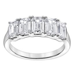 Nova Star(R) 14kt. White Gold 2 5/8ctw. Lab Grown Diamond Band Ring